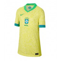 Maglia Calcio Brasile Prima Divisa Donna Copa America 2024 Manica Corta